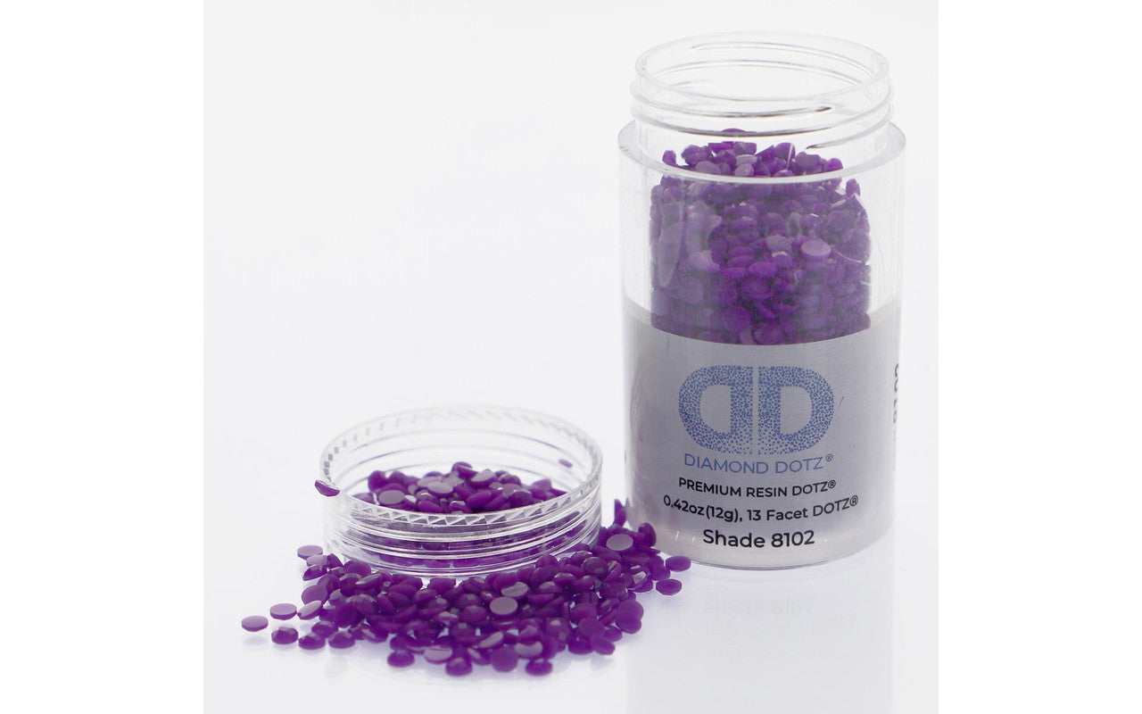 Diamond Dotz Freestyle Gems 2.8mm 12g Dark Purple 8102